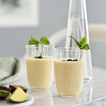 Hammershøi drinking glasses 33 cl, 4-pack - clear - Kähler