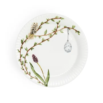 Hammershøi Easter small plate 22 cm - white - Kähler