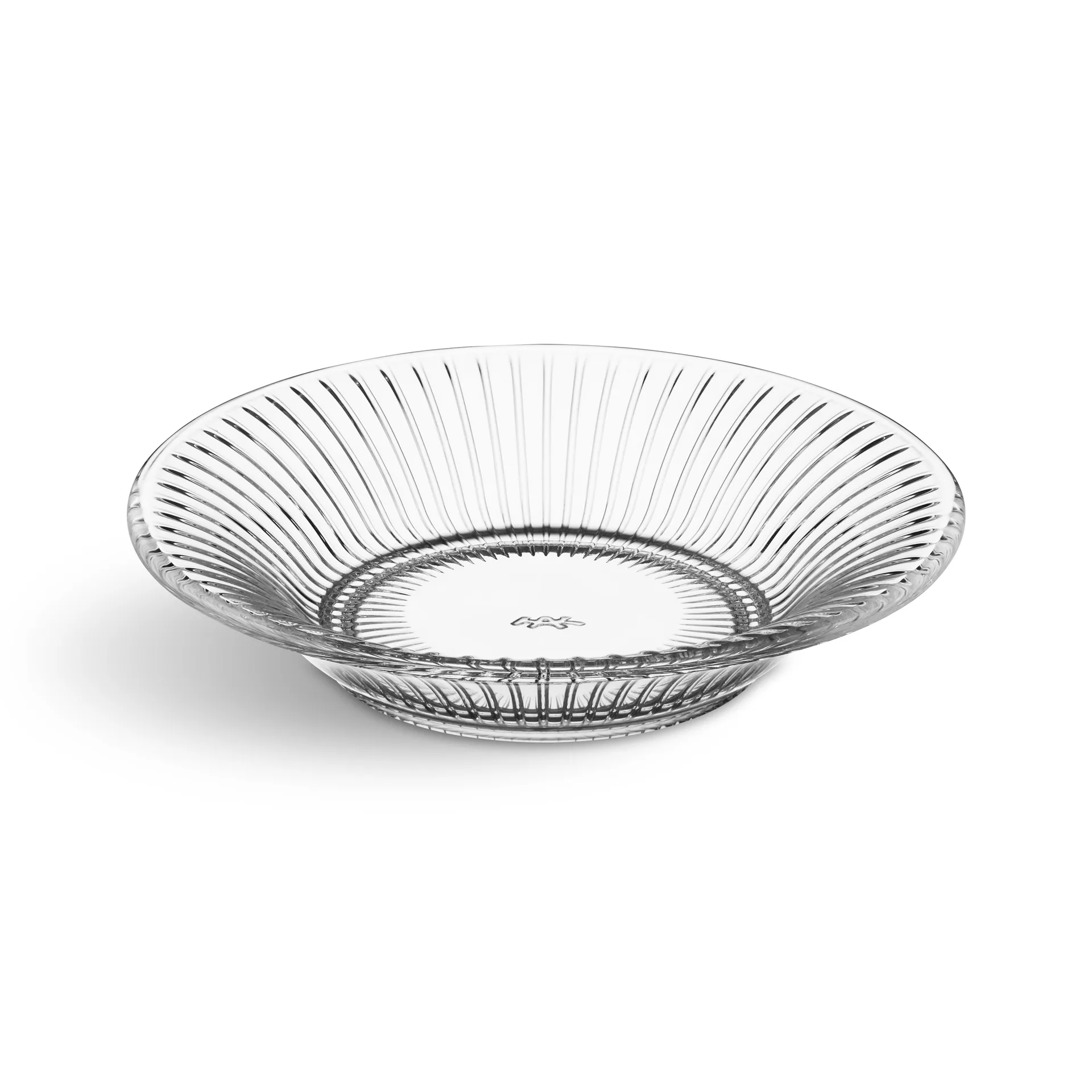 Hammershøi glass plate Ø17 cm, clear Kähler