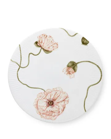 Hammershøi Poppy Cake platter Ø30 cm - White - Kähler
