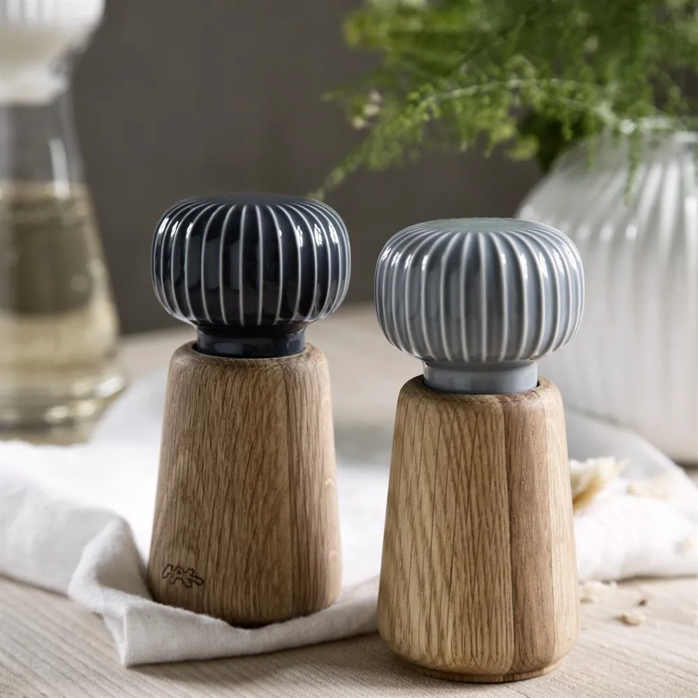 Hammershøi spice mill small, anthracite grey Kähler