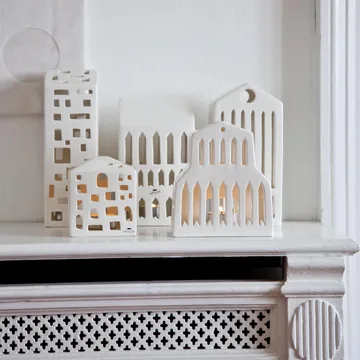 Urbania candleholder - Højhus - Kähler