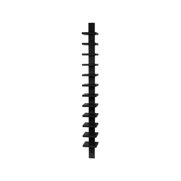 Pilaster wall shelf - Black stained - Källemo