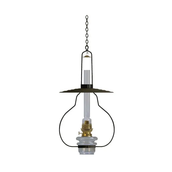 Lyckeby kerosene lamp 61 cm, Black Karlskrona Lampfabrik