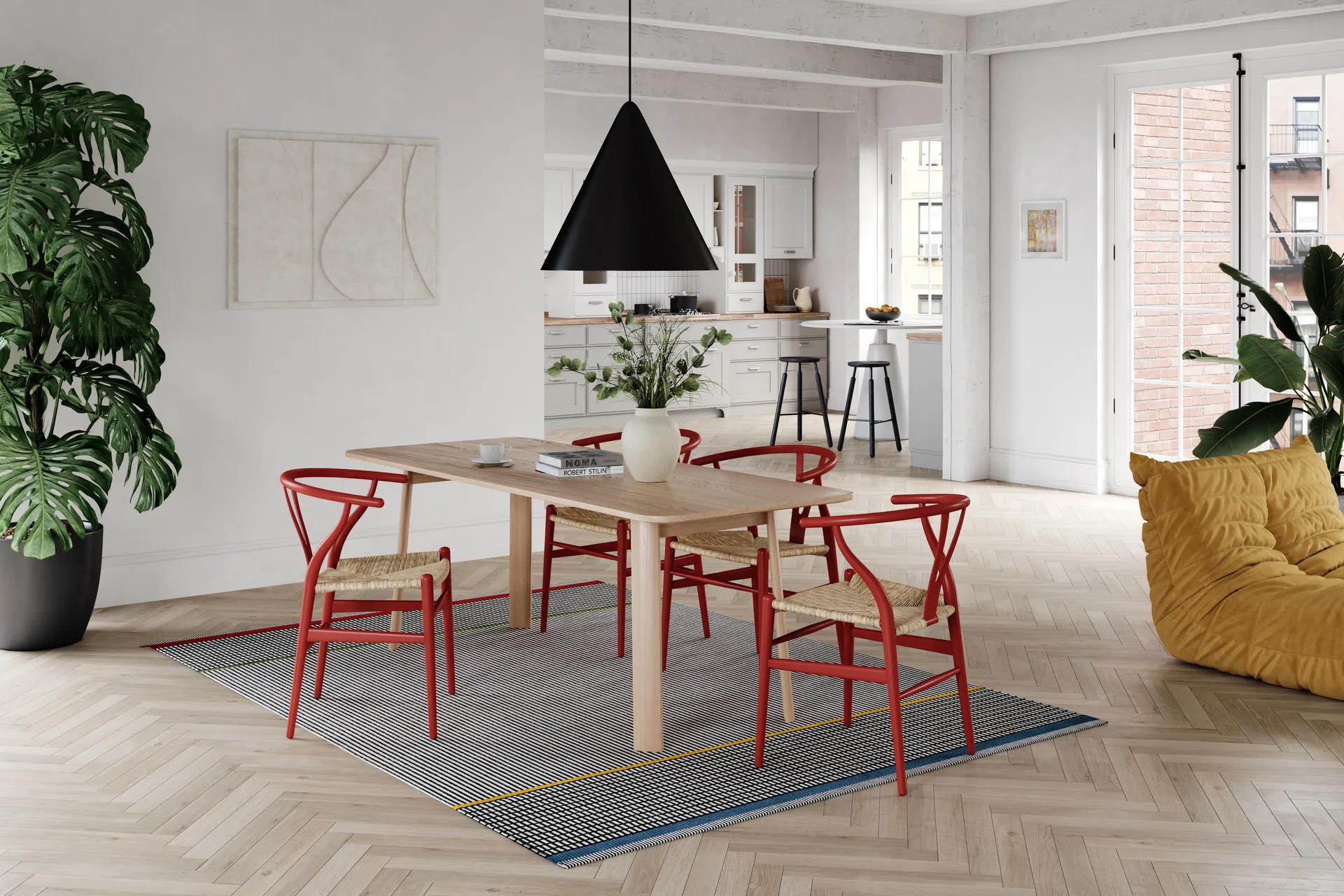 Brochure rug 200x300 cm, Multi Kasthall
