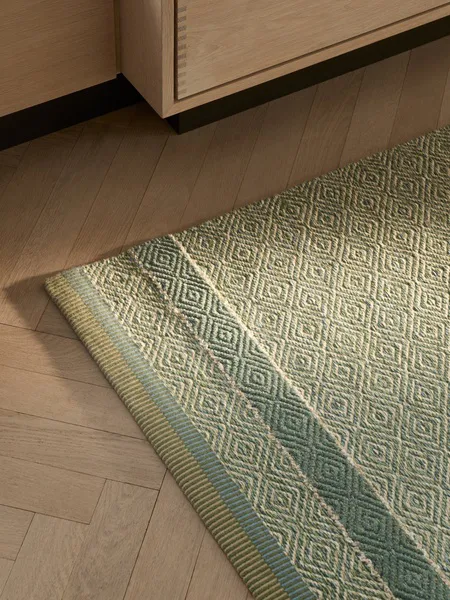 Goose Eye Anniversary rug, Minty fresh, 290x400 cm Kasthall