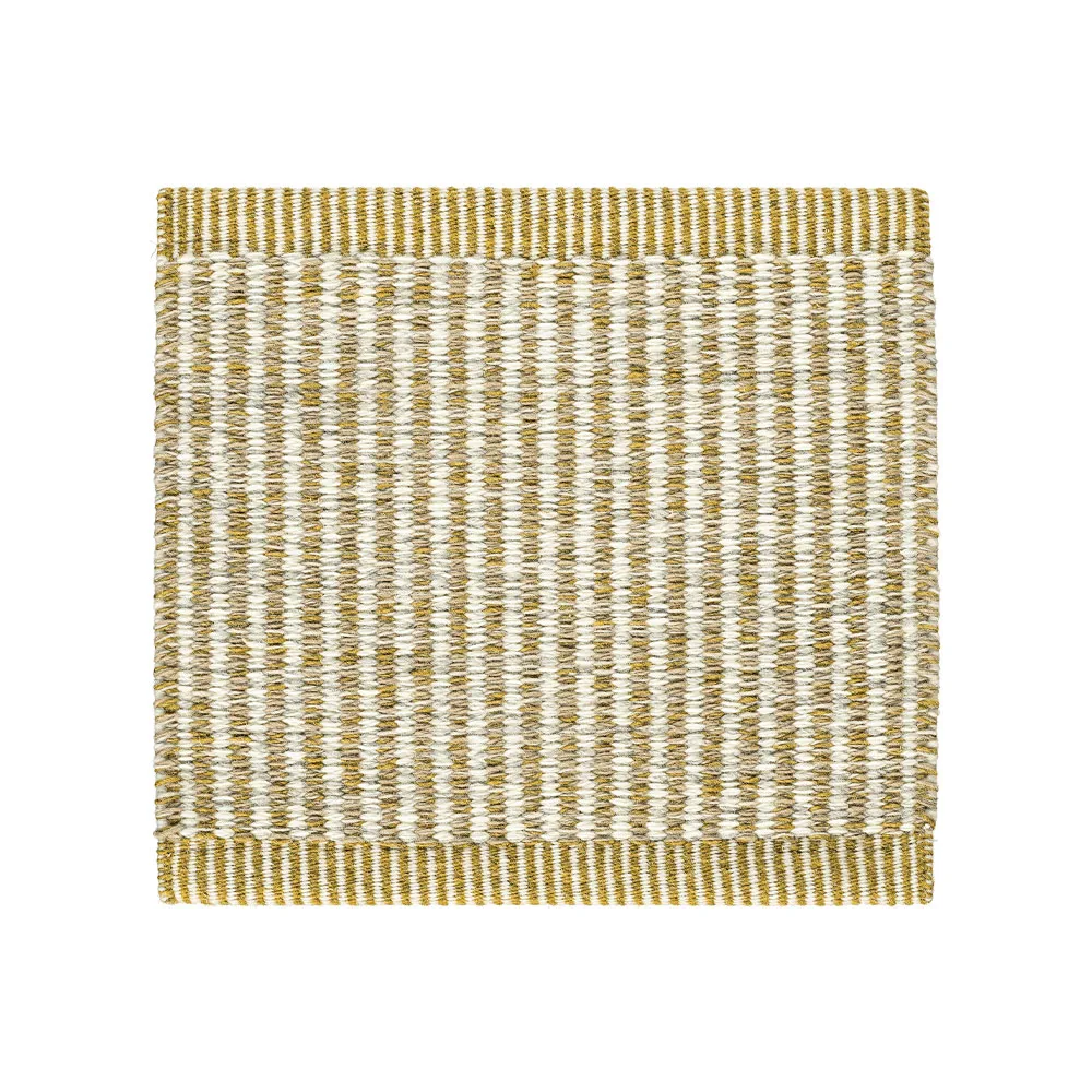 Stripe Icon hallway runner, Straw yellow 485 90x250 cm Kasthall
