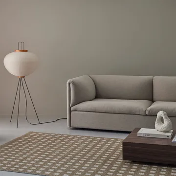 Sugar Cube Icon rug - Rye beige 884 160x240 cm - Kasthall