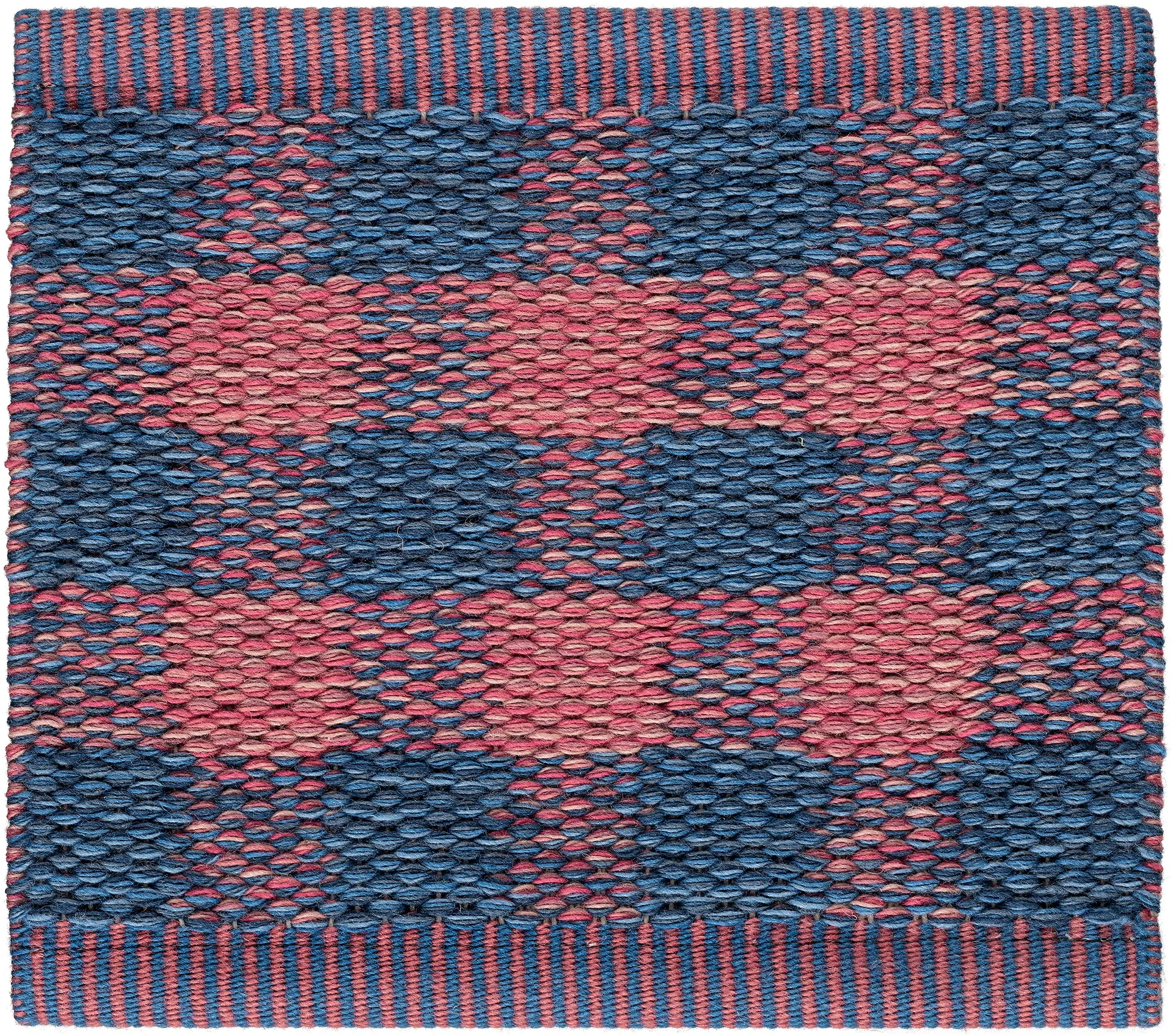 Vichy carpet 85x240 cm, Raspberry Blue 260 Kasthall