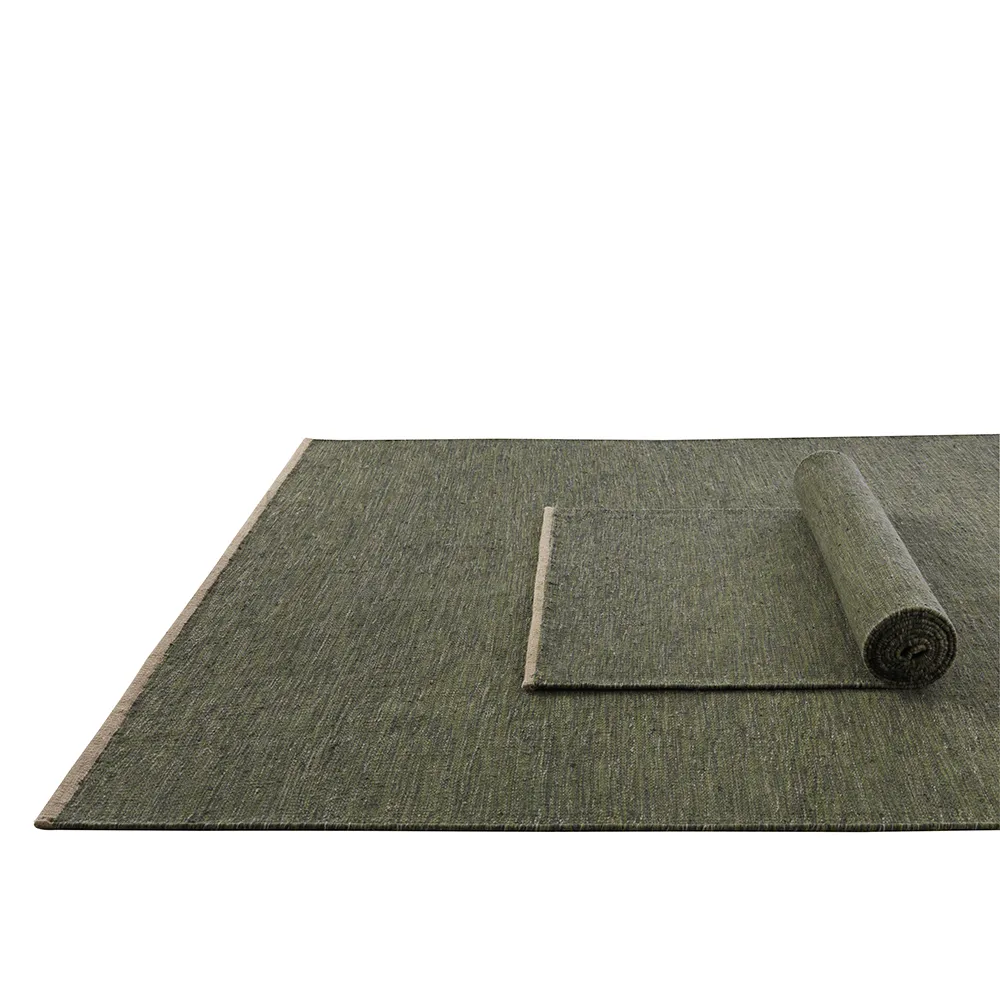 Allium rug 200 x 300 cm, Dark green Kateha