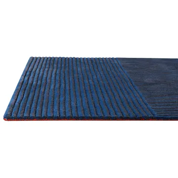 Dunes Straight rug - Blue, 170x240 cm - Kateha