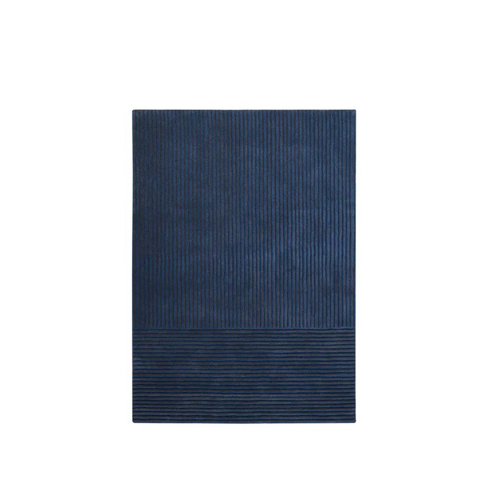 Dunes Straight rug, Blue, 170x240 cm Kateha