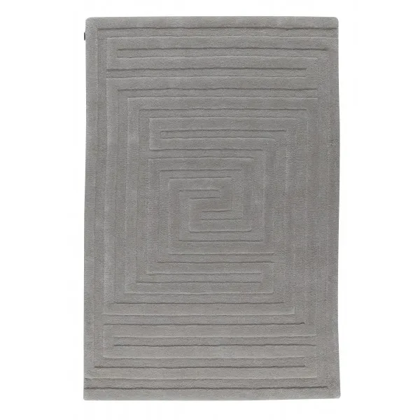Mini-labyrinth children's rug. 120x180 cm, silver grey (grey) Kateha