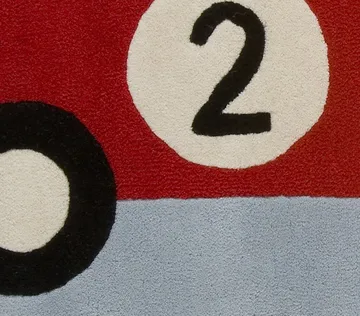 Rally rug - light blue rug - Kateha