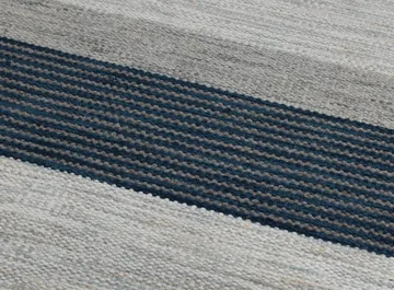 Terreno hallway rug - Blue, 80x250 cm - Kateha