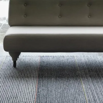 Tribulus One hand-woven wool carpet multi - black, white, red, yellow 240x170 - Kateha