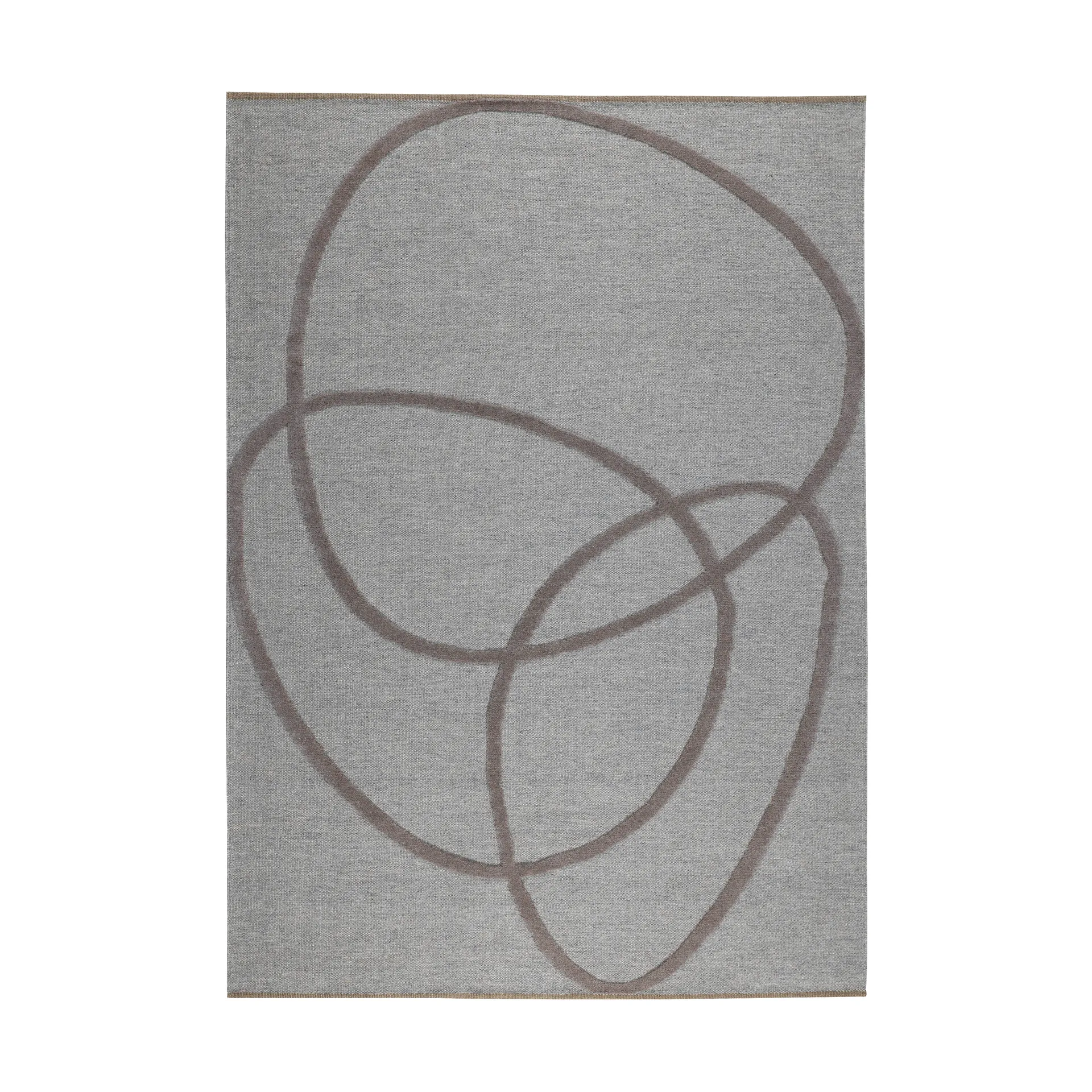 Verbena wool rug, Brown, 170x240 cm Kateha