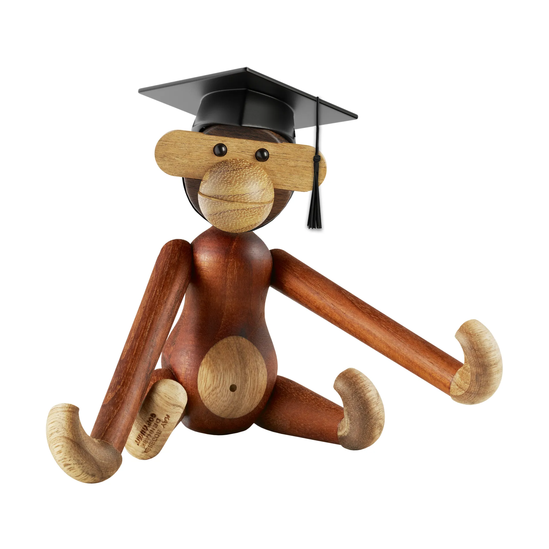 Kay Bojesen graduation cap for monkey small, Black Kay Bojesen Denmark