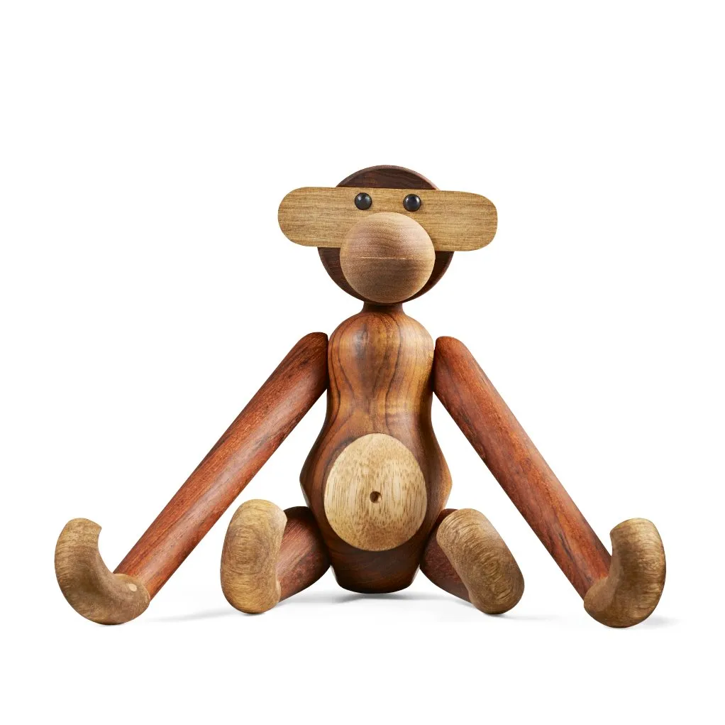 Kay Bojesen wooden monkey medium, 28 cm Kay Bojesen Denmark