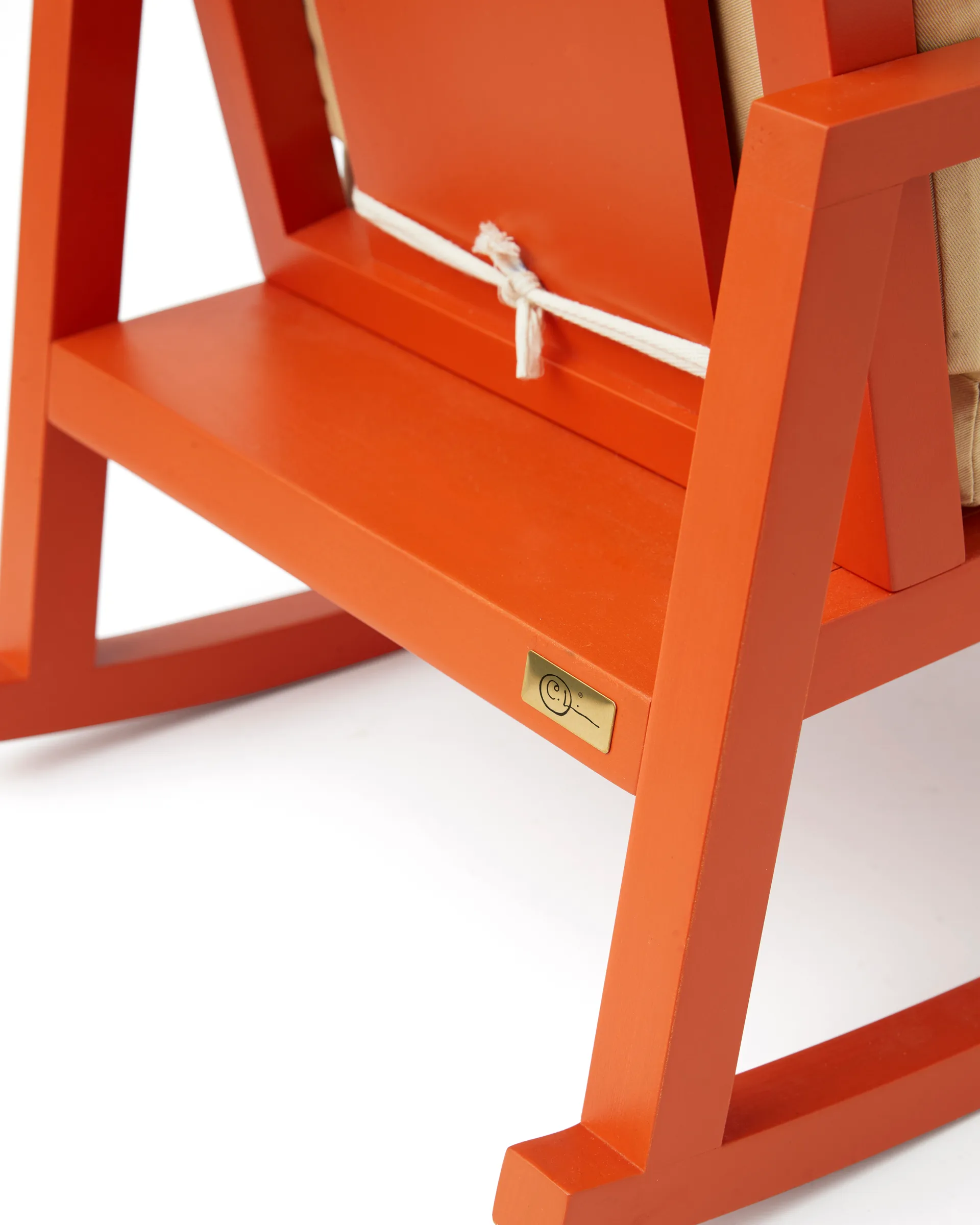 Carl Larsson rocking chair, Orange-nature Kid's Concept