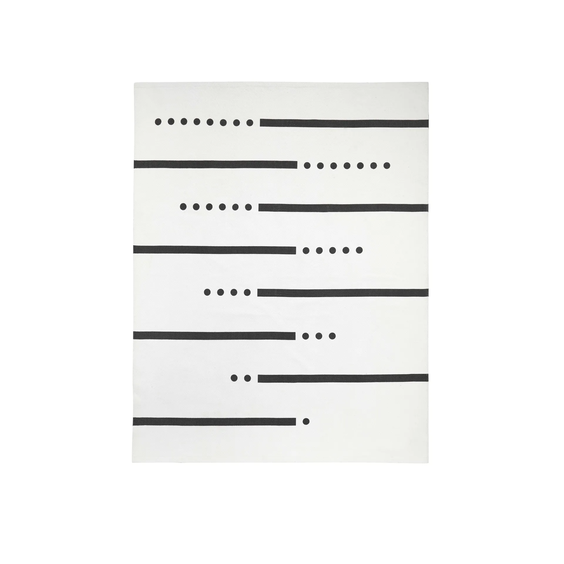 Kid's Base mat white grey 130x160 cm, White Kid's Concept