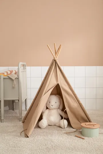Kid's Base teepee tent mini - Beige - Kid's Concept