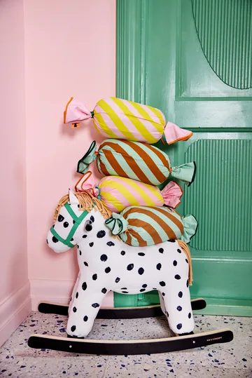 Pippi caramel cushion - Green - Kid's Concept