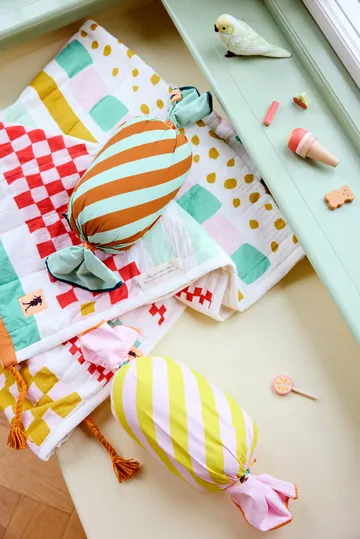Pippi caramel cushion - Green - Kid's Concept