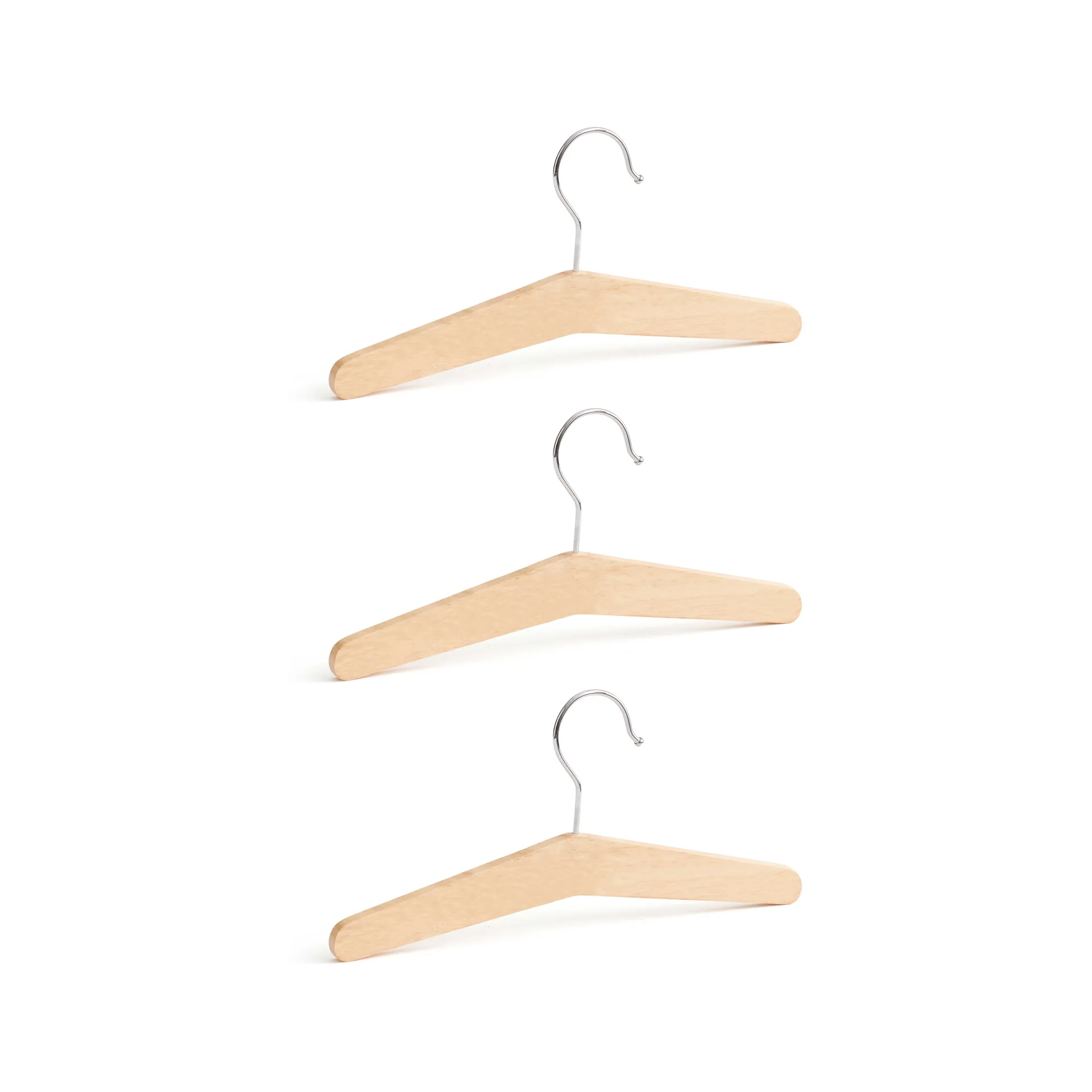 Saga blonde hangers 3-pack, Beech Kid's Concept