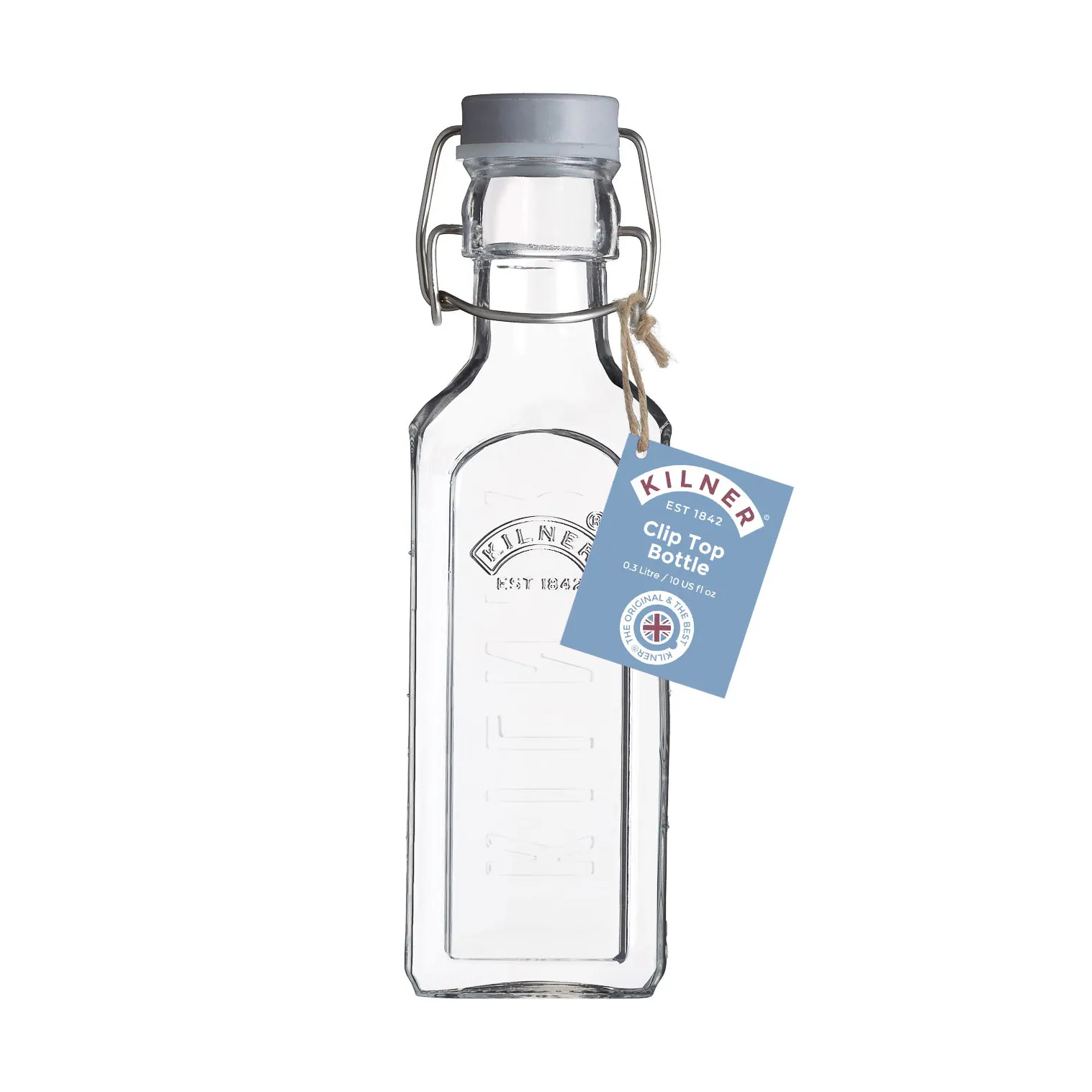 Kilner bottle with swing top, Clear, 300 ml Kilner