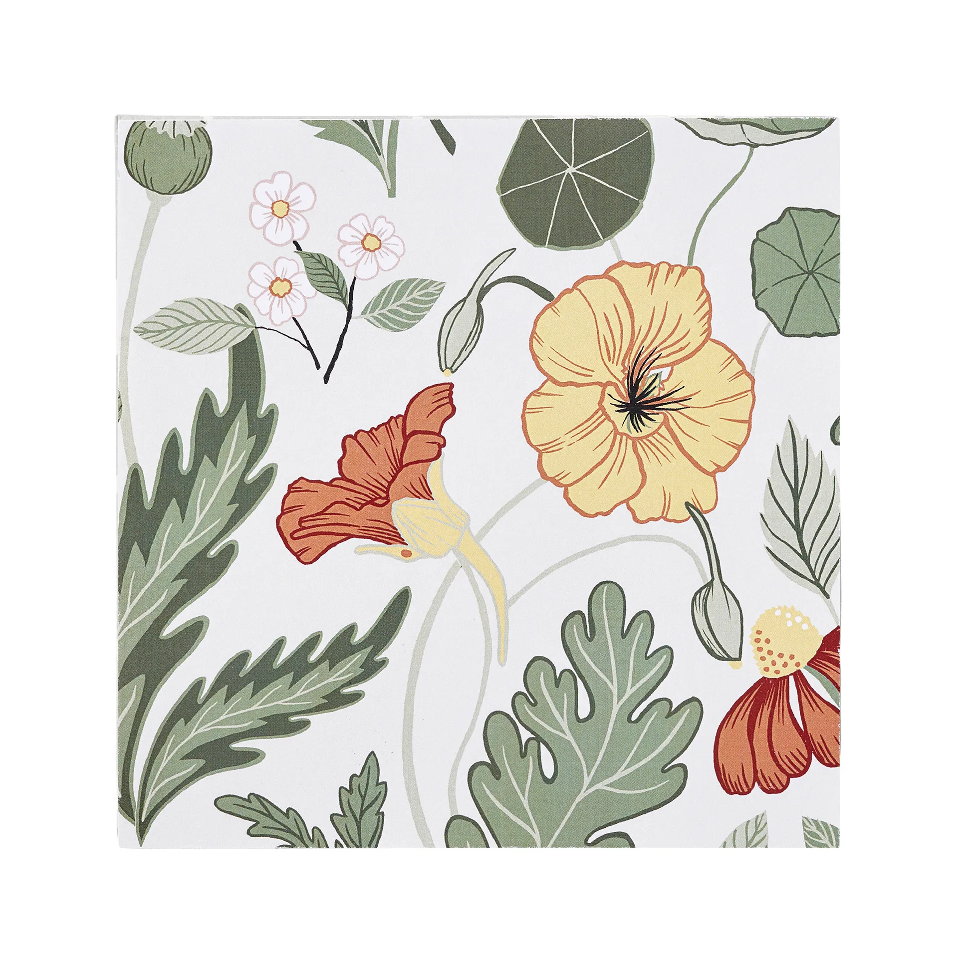 Bloom napkin 20-pack, Creme Klippan Yllefabrik