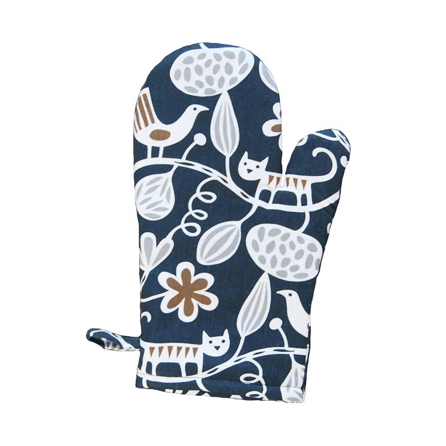 Botanical Garden oven glove, multi Klippan Yllefabrik