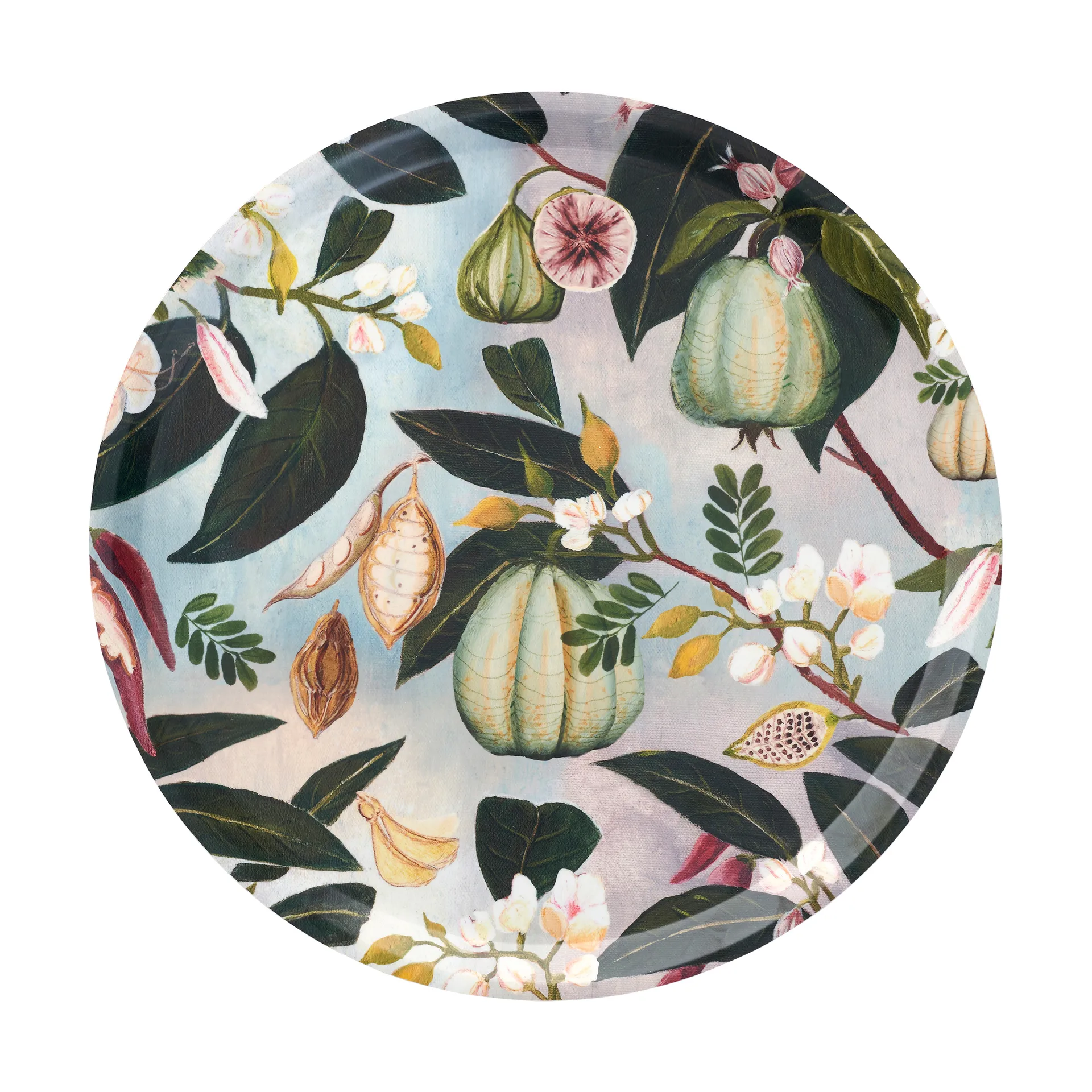 Fruits tray Ø38 cm, multi Klippan Yllefabrik