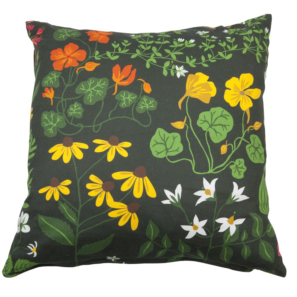 Leksand cushion cover, green Klippan Yllefabrik
