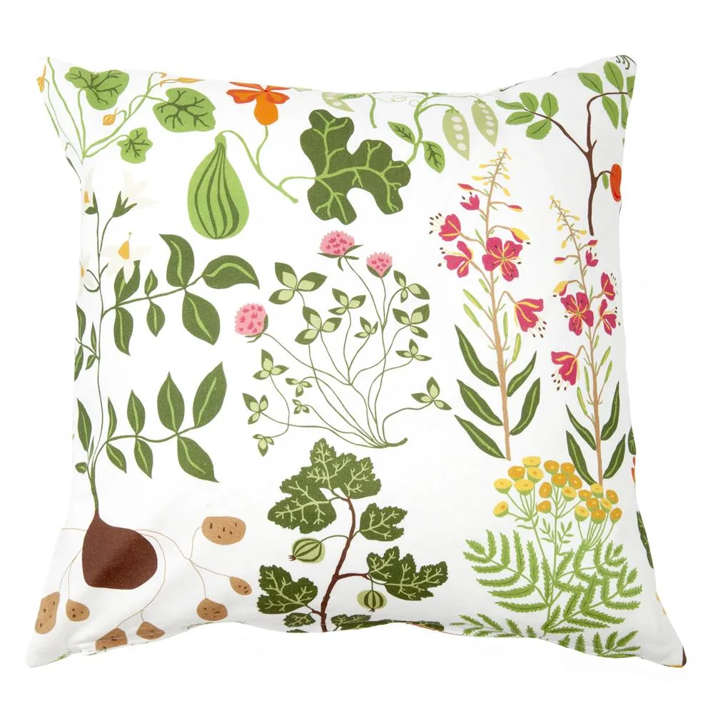 Leksand cushion cover, white Klippan Yllefabrik