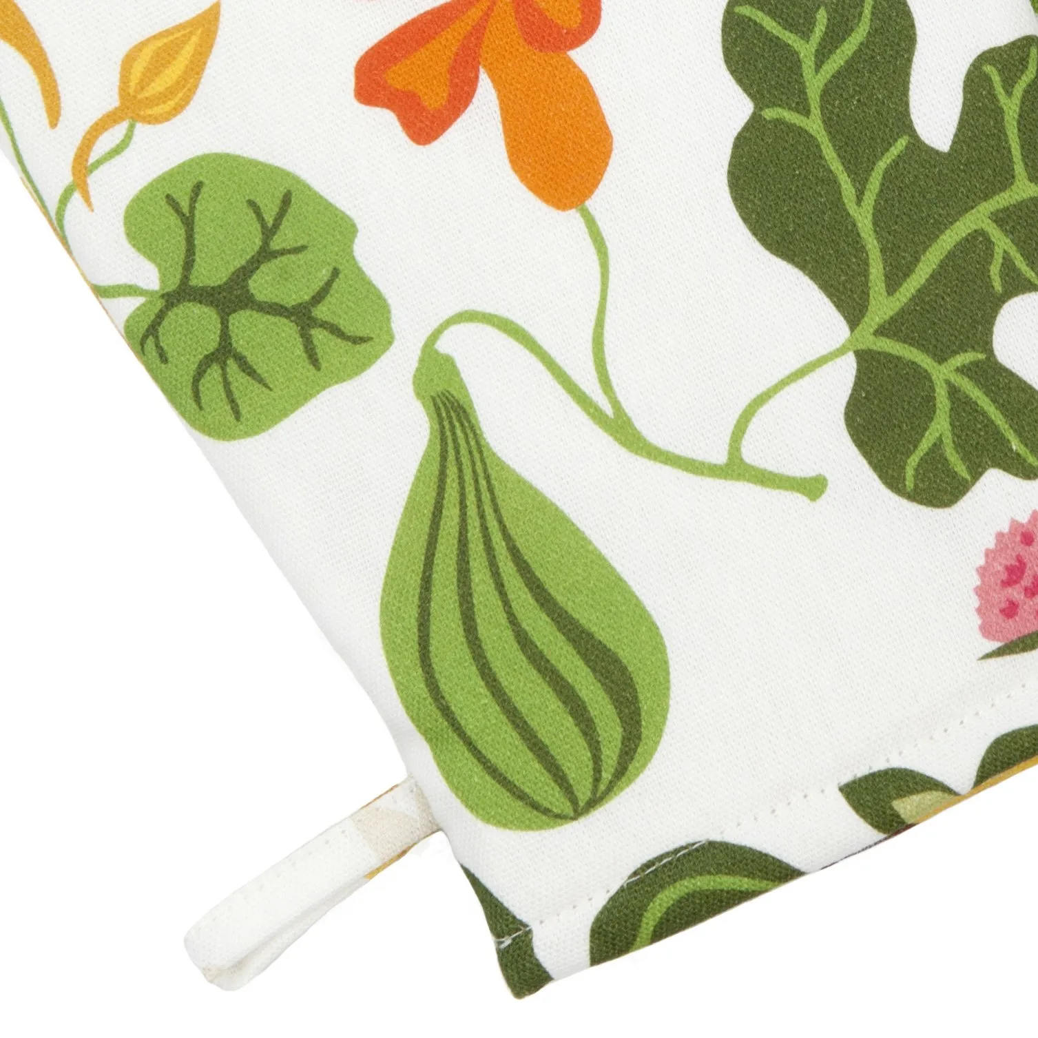 Leksand oven mitt, white Klippan Yllefabrik