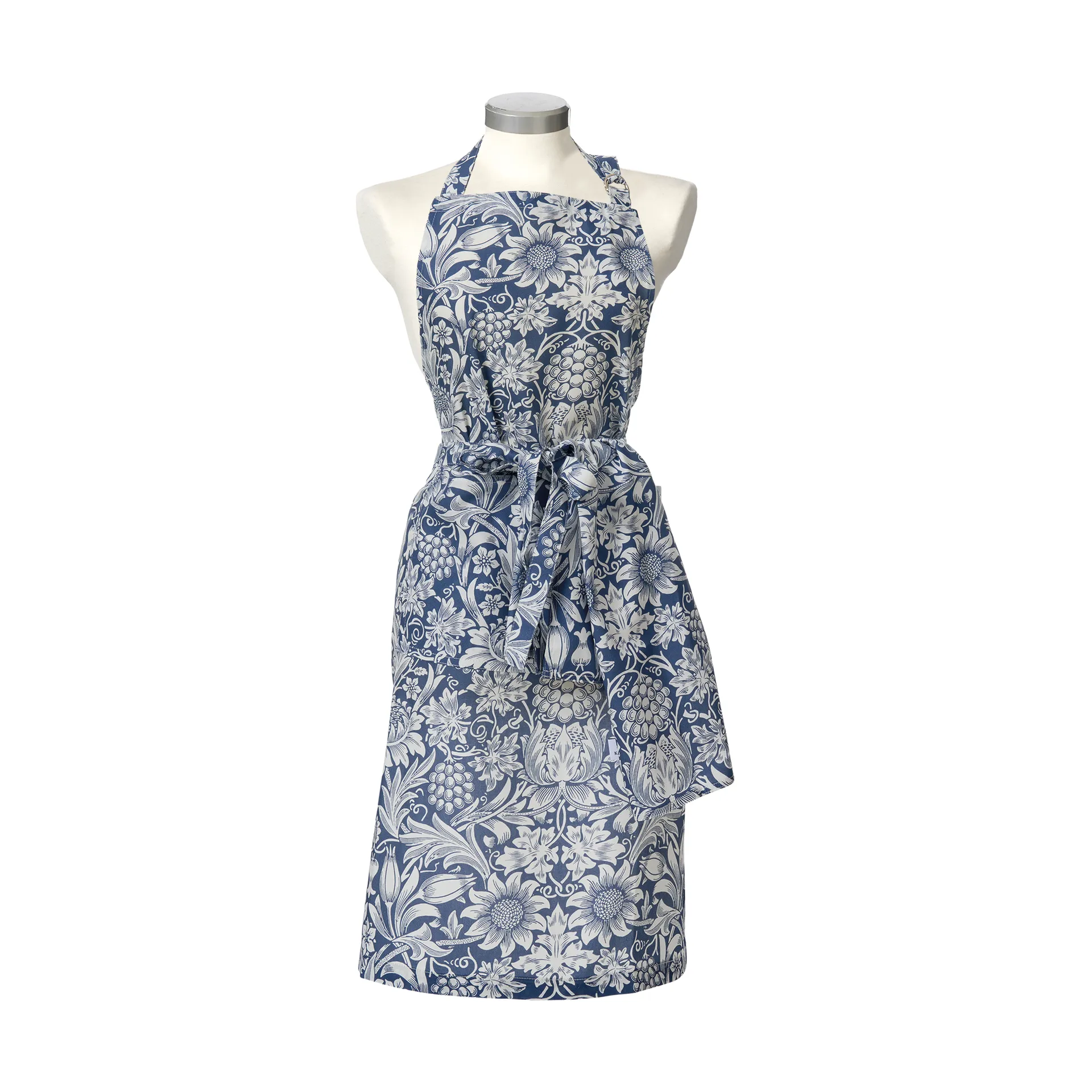 Sunflower apron, Dark denim Klippan Yllefabrik
