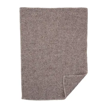 Wave Baby children's blanket - natural brown - Klippan Yllefabrik