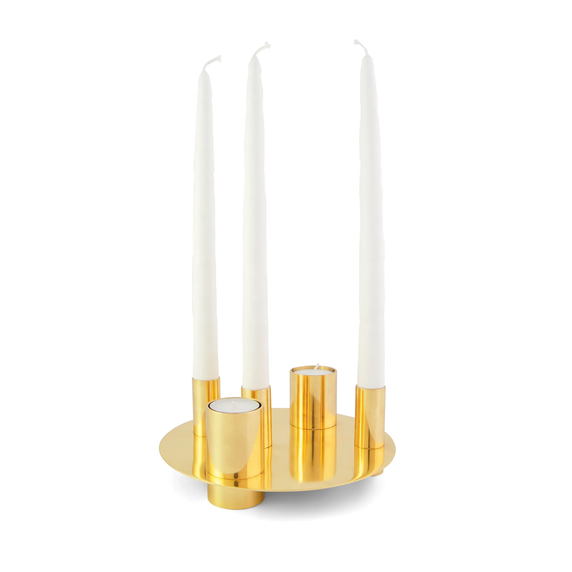 Awa candle holder, Brass KLONG