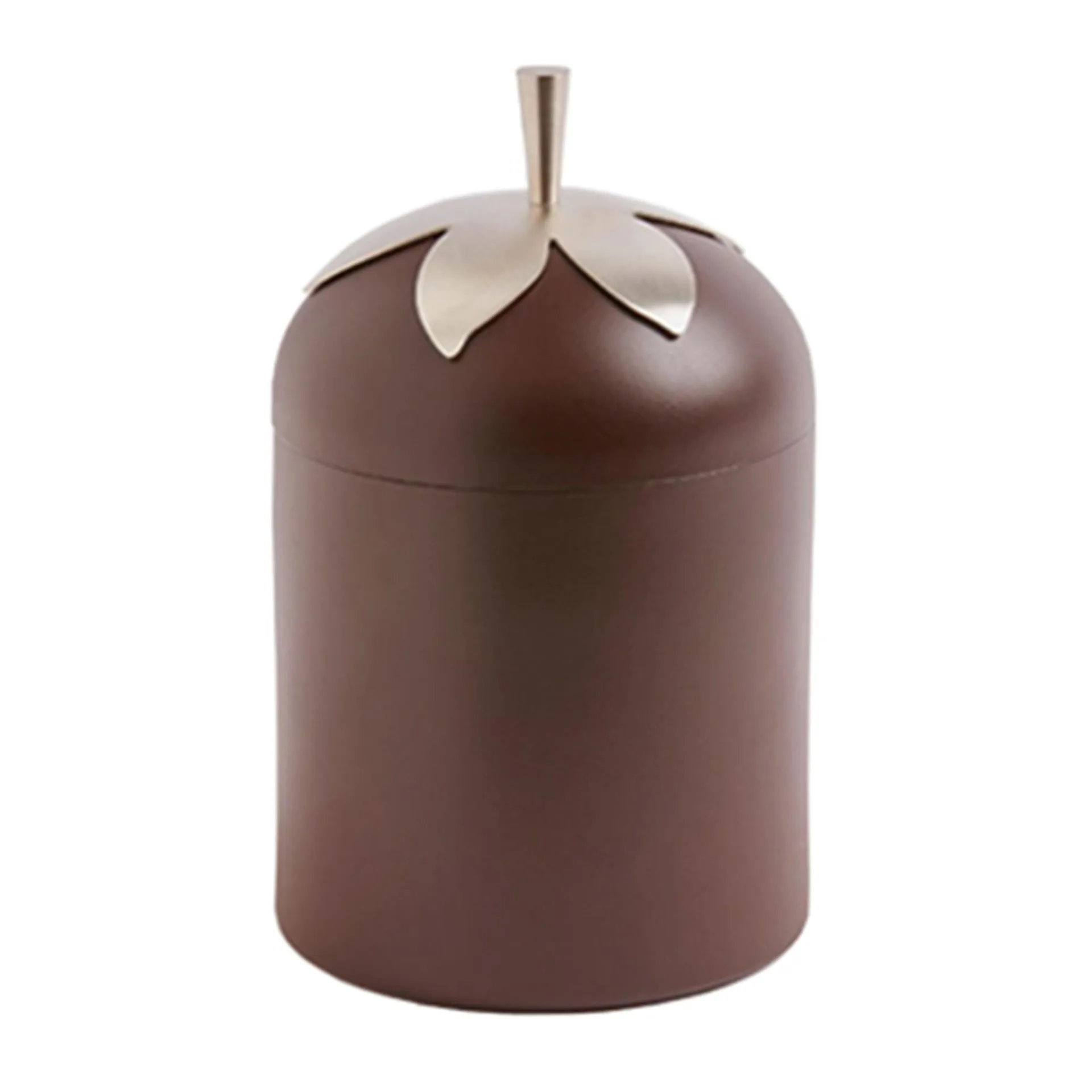 Blad jar, large, brown KLONG