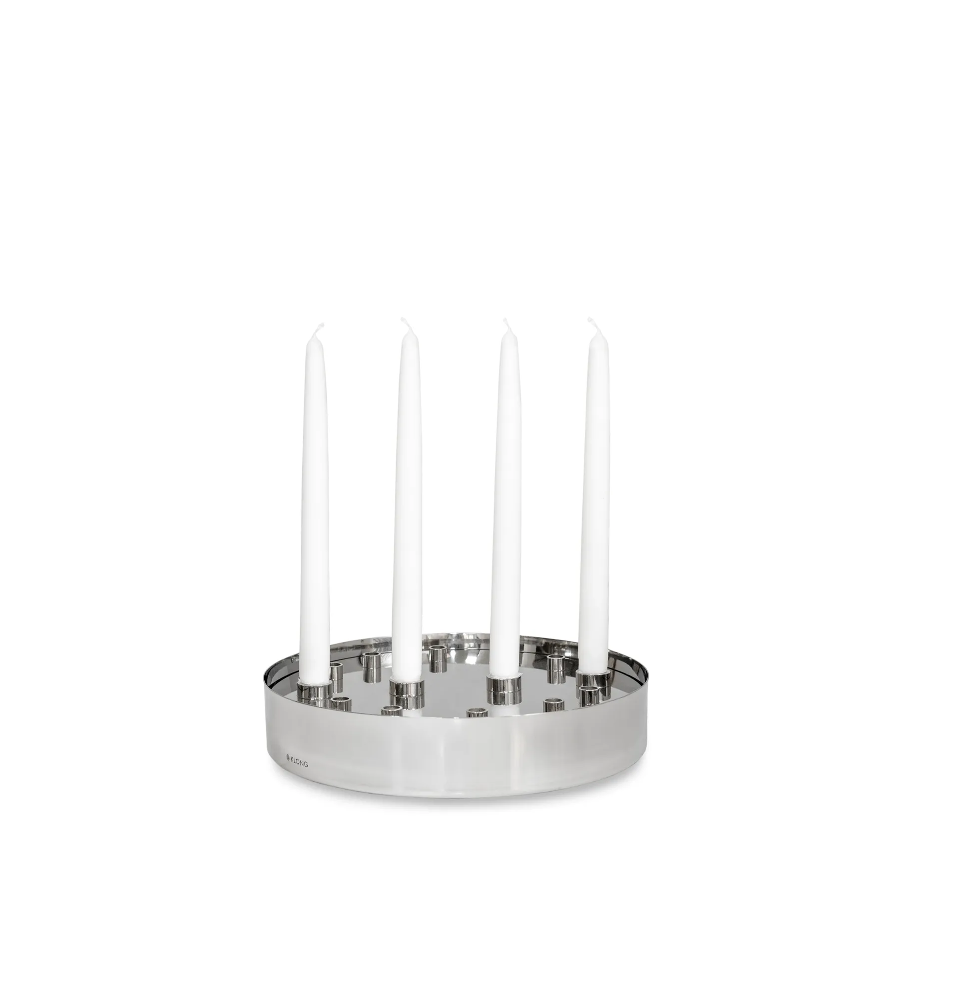 Jubel advent candle holder, Silver KLONG