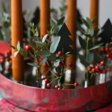 Jubel advent candle holder - Silver - KLONG