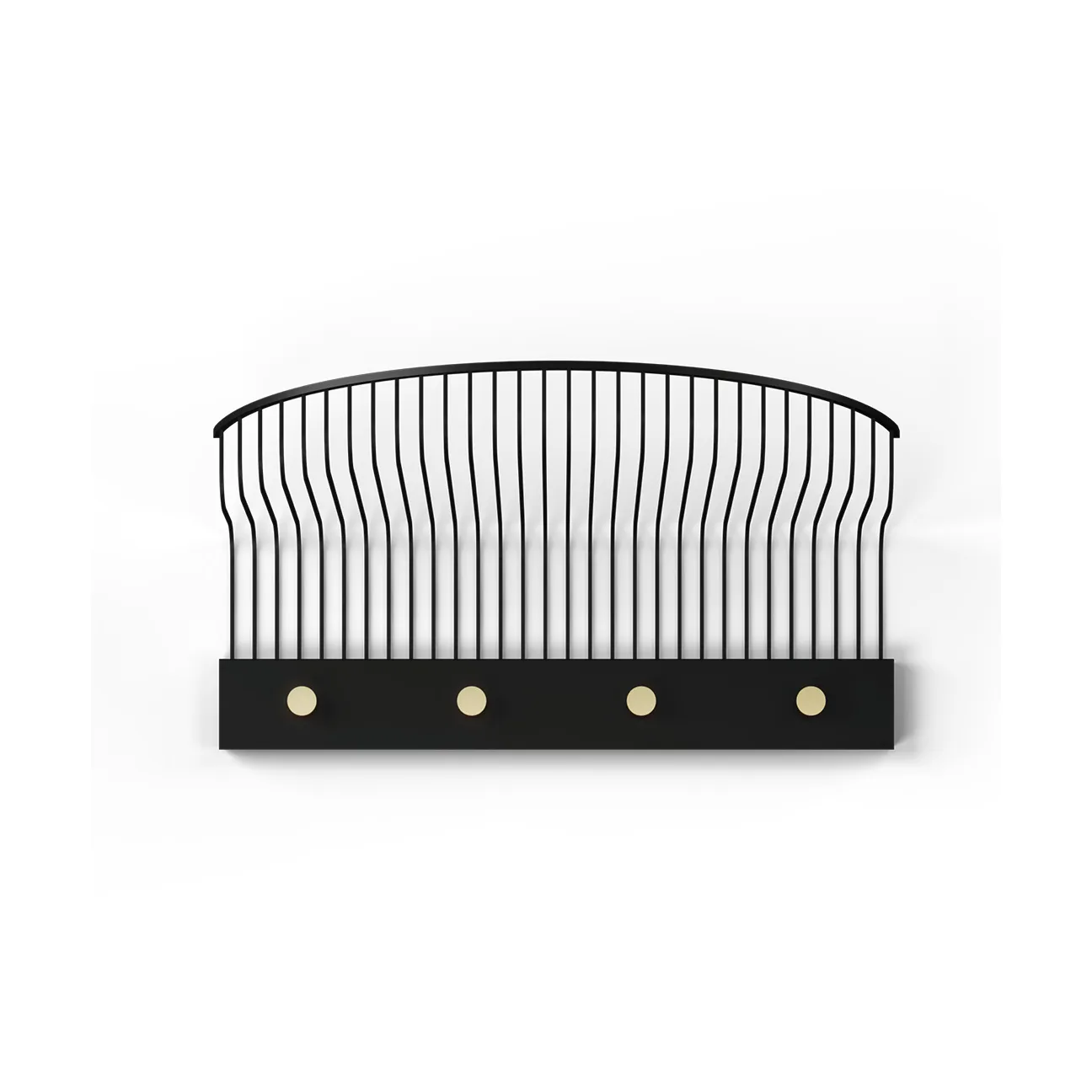 Lunett hat rack, Black KLONG