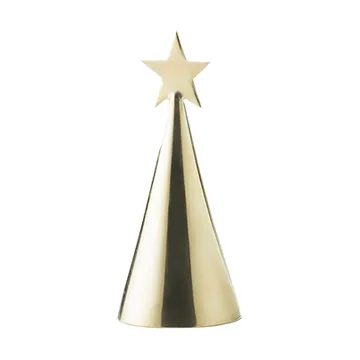 Soprano candle holder - White-brass - KLONG