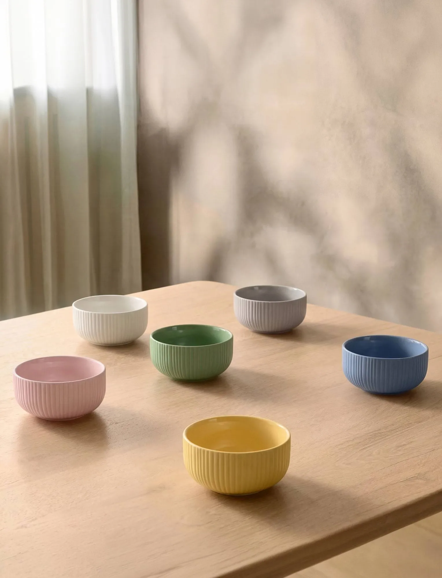 Verda bowl, Soft sand, Ø13 cm Knabstrup Keramik