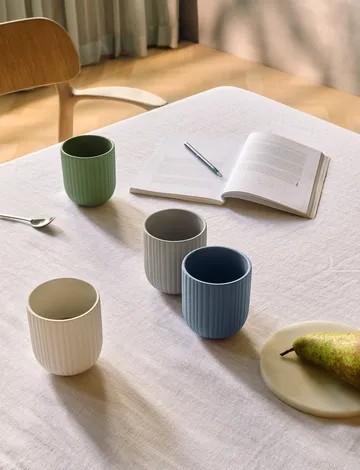 Verda mug 25 cl - Soft light grey - Knabstrup Keramik