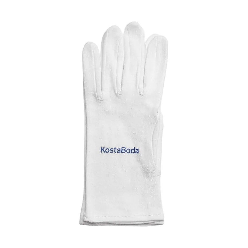Kosta Boda glass care glove, White, medium Kosta Boda