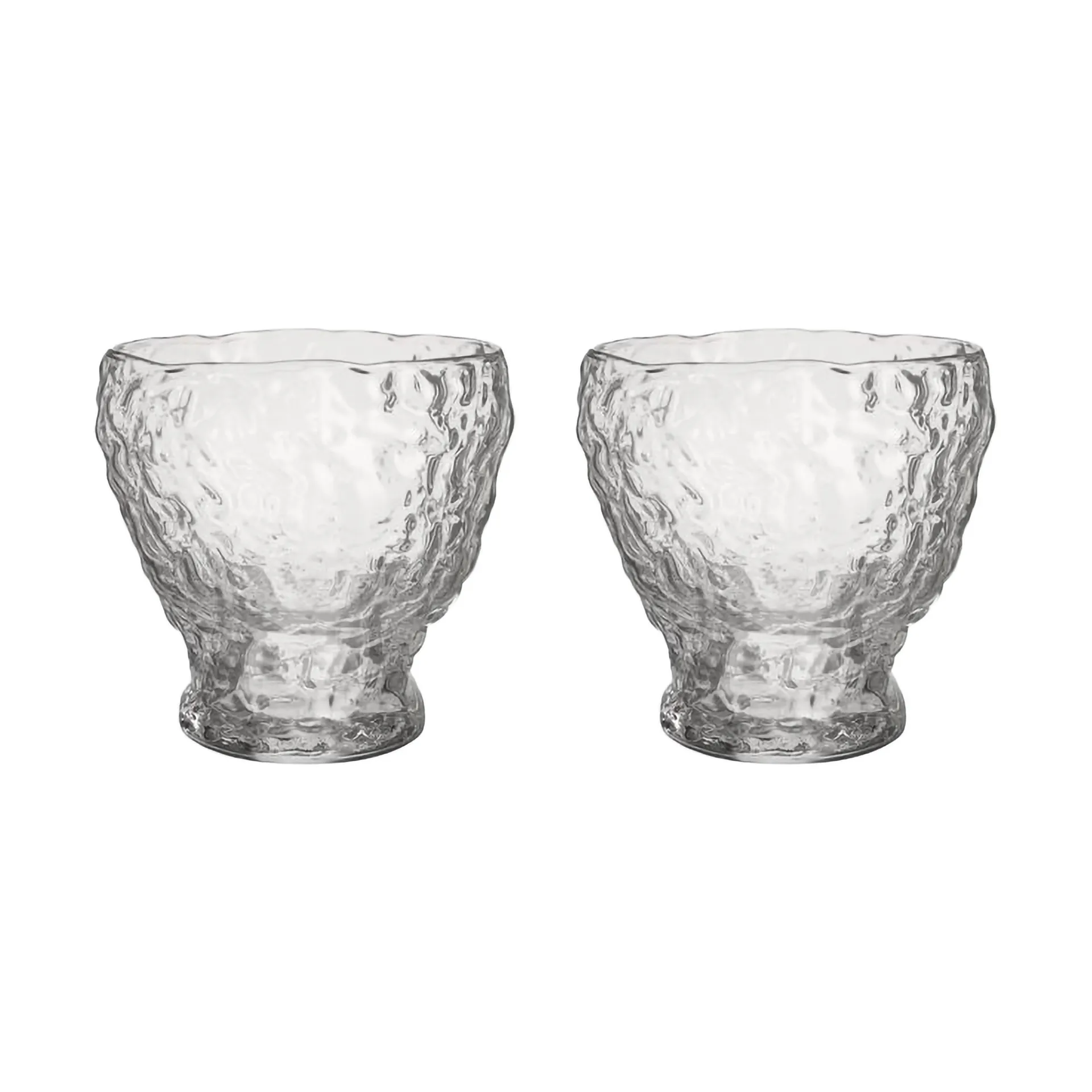 Moss tumbler glass 33 cl 2-pack, Clear Kosta Boda