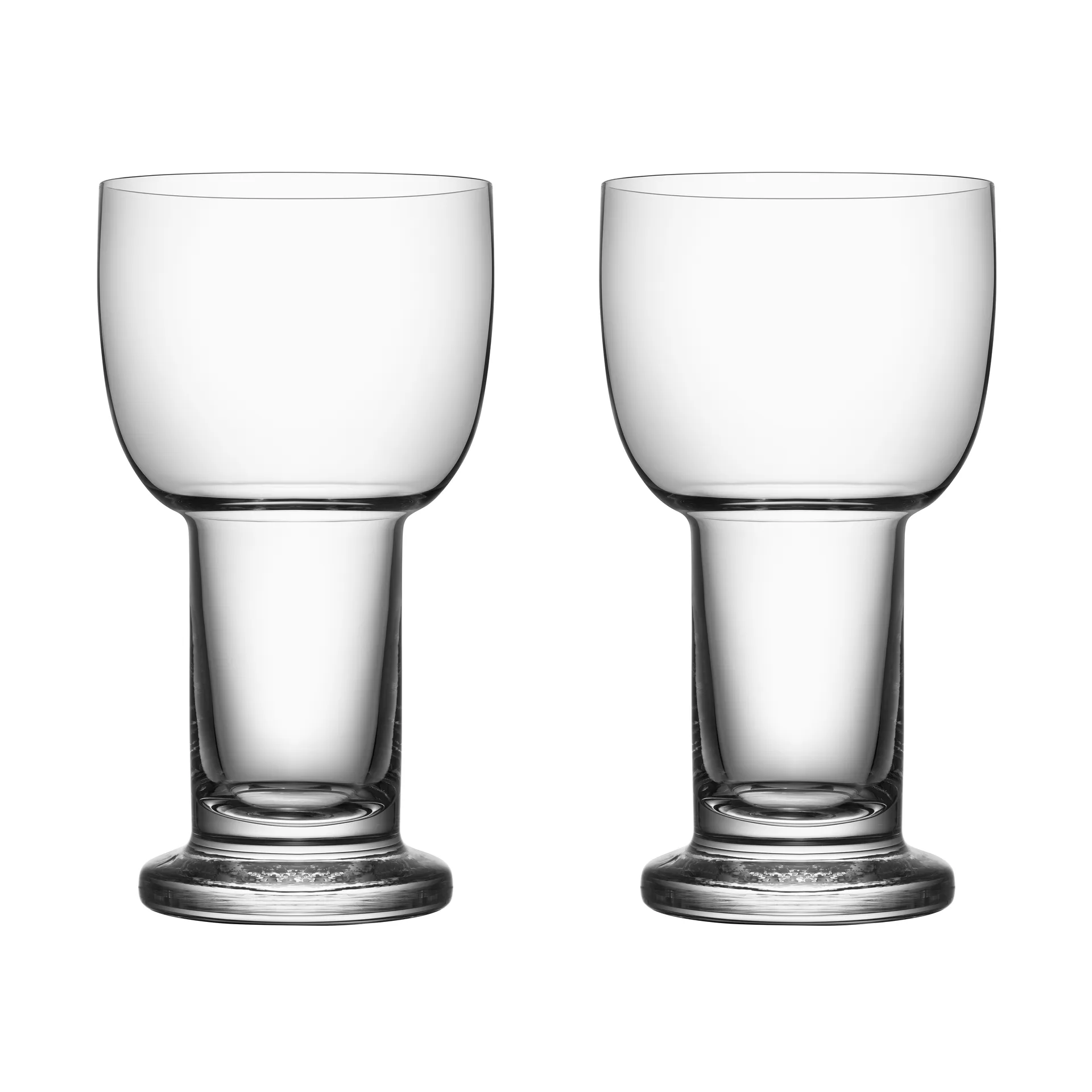 Picnic glass 48cl 2-pack, Clear Kosta Boda