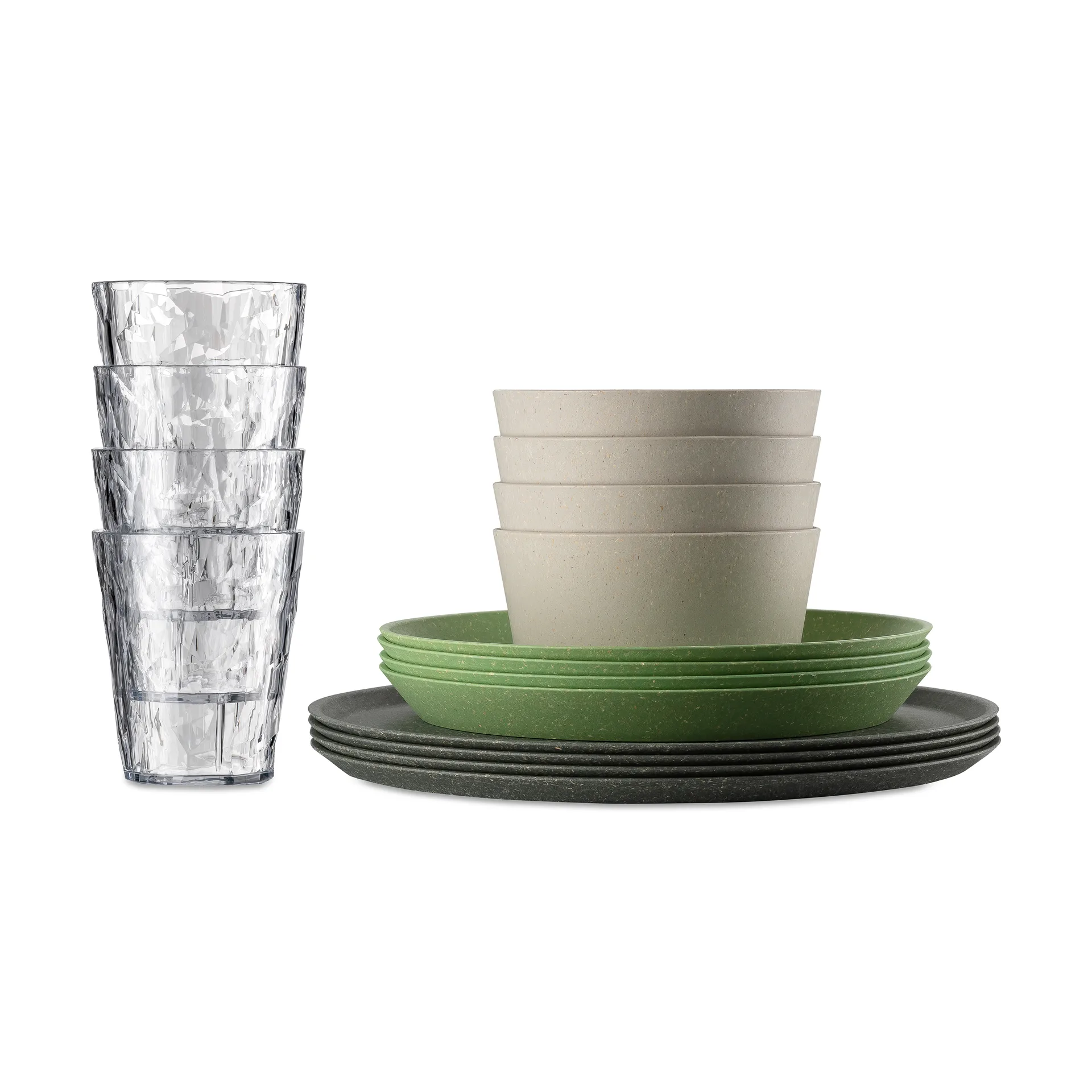 Connect Bergen service set 16 pieces, Mix Koziol